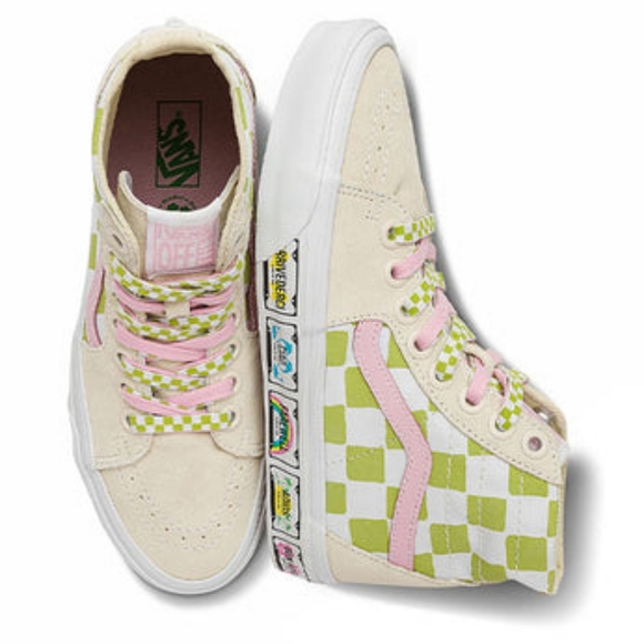 VANS X Emma Mulholland On Holiday Sk8-Hi Tapered Men's 8 Women's 9.5 - Picture 4 of 6